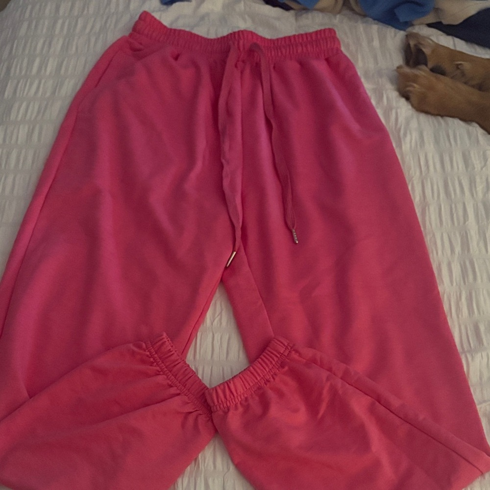 Pink Jogger Pants